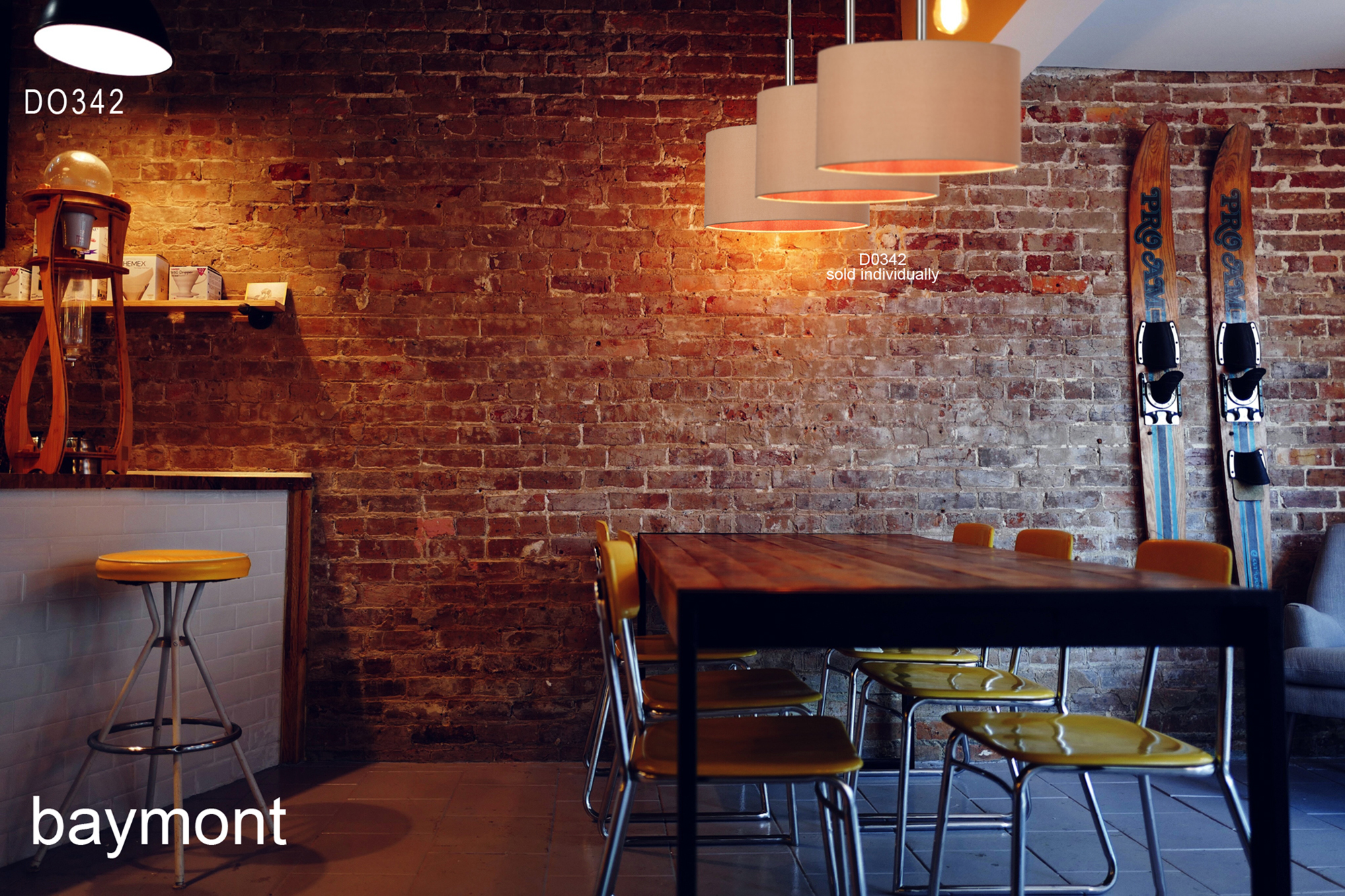 Baymont SN Ceiling Lights Deco Single Pendant